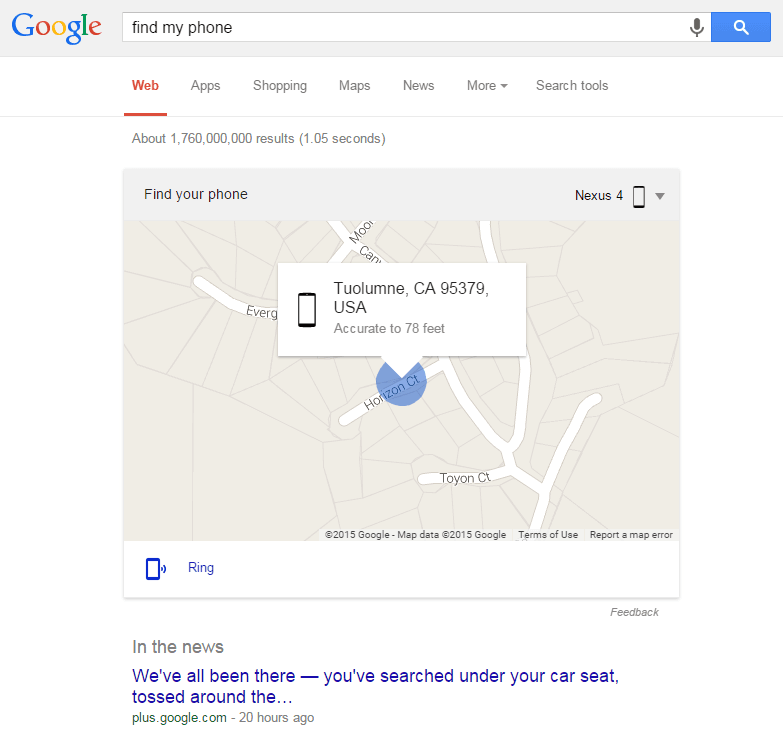 Find my phone
