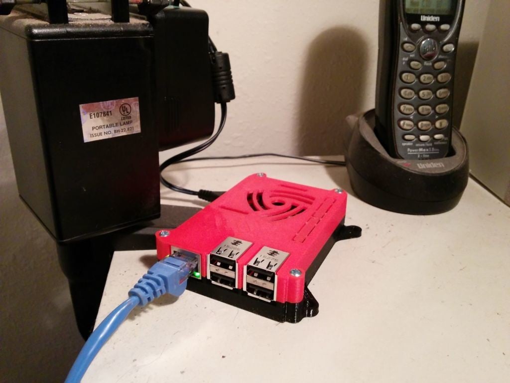 Raspberry Pi on Desk
